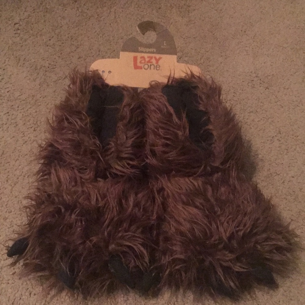 Bear slippers